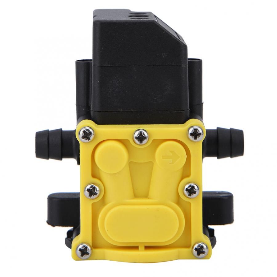 Electric Sprayer Water Pump Diaphragm Pressure Pump 12V Plastic Water Pump Head Garden Self-priming Pump Accessories