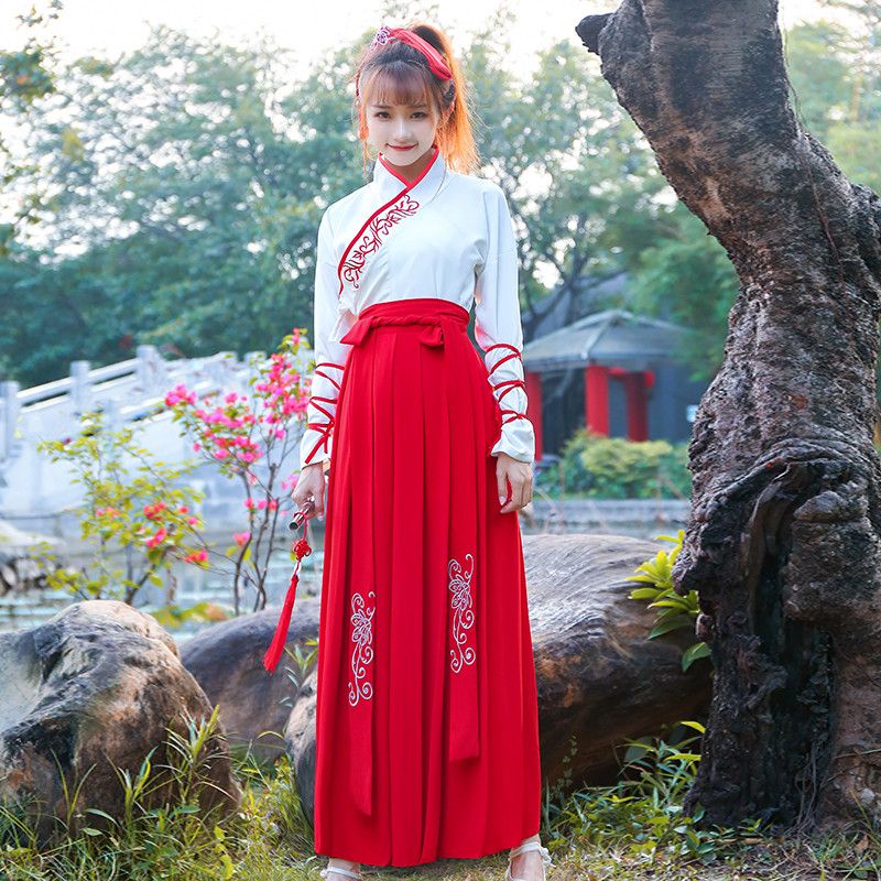 Pure And Fresh Quietly Elegant Dress Embroidery BaFo378