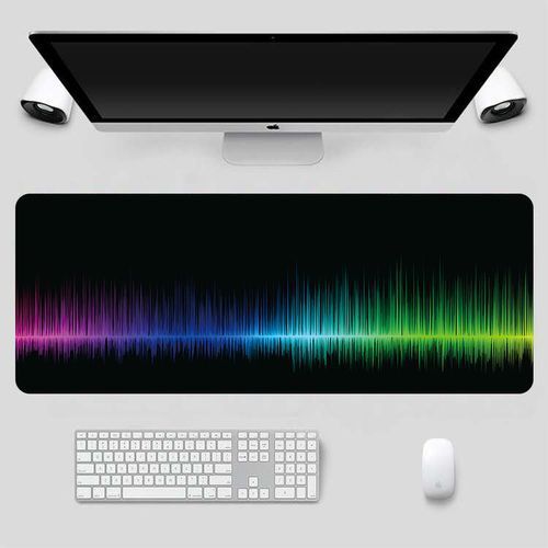 World Map Pattern Mouse Pad Computer / Keyboard Mousepad