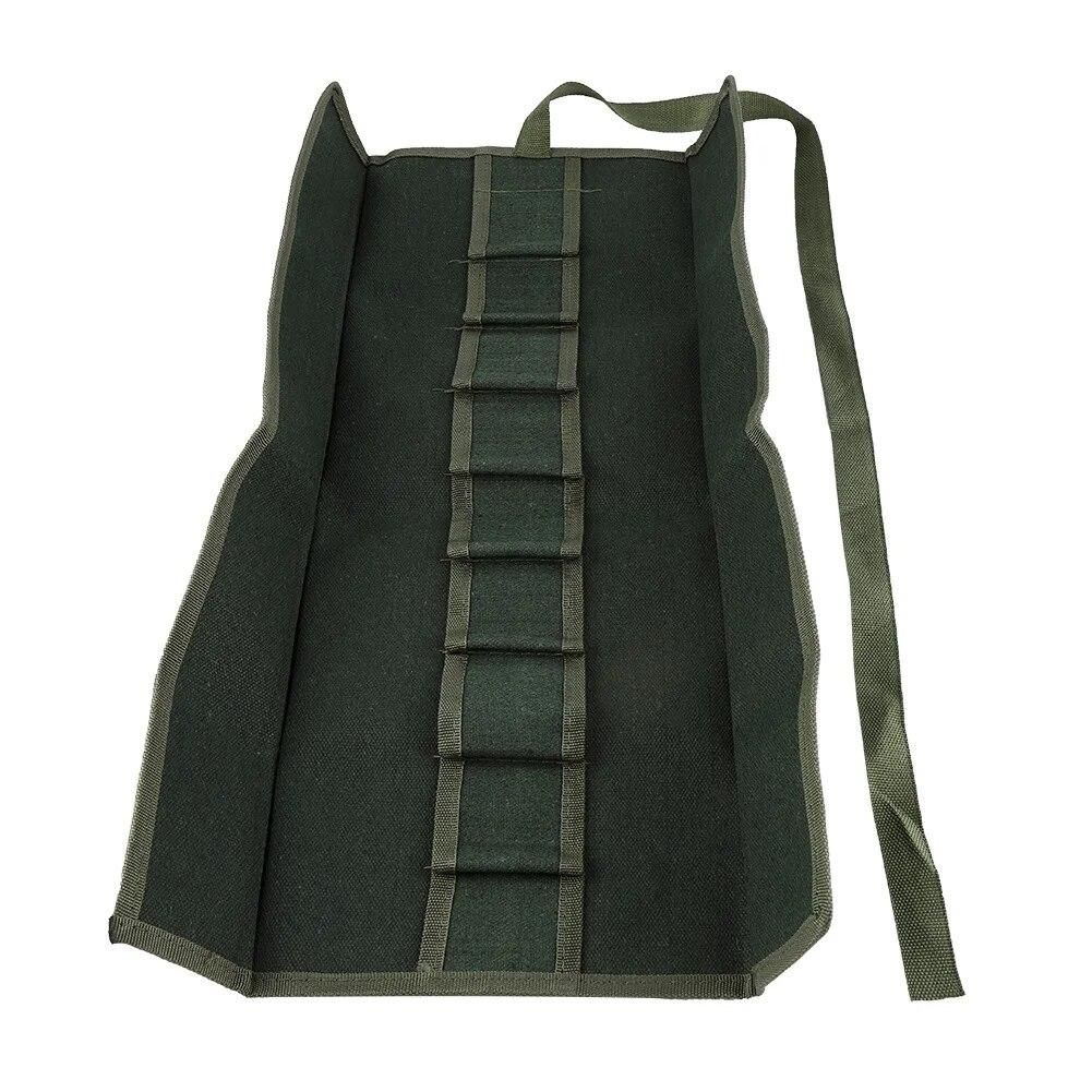 1Pc Canvas Gardening Handle Portable Multifunctional Dirt-proof Storage Package Tool Set Case Rolling Garden Working Bag