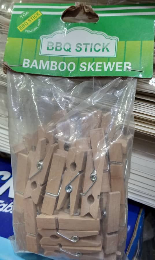 50pcs Multi Purpose Wooden Pegs,Catering & Hospitality Etc