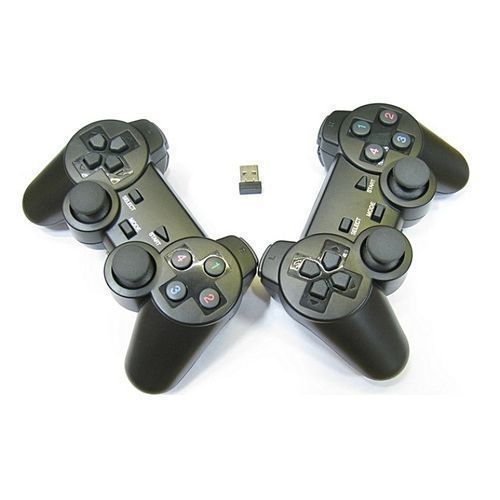 2.4GHZ Twin Wireless USB PC Game Pad Wireless