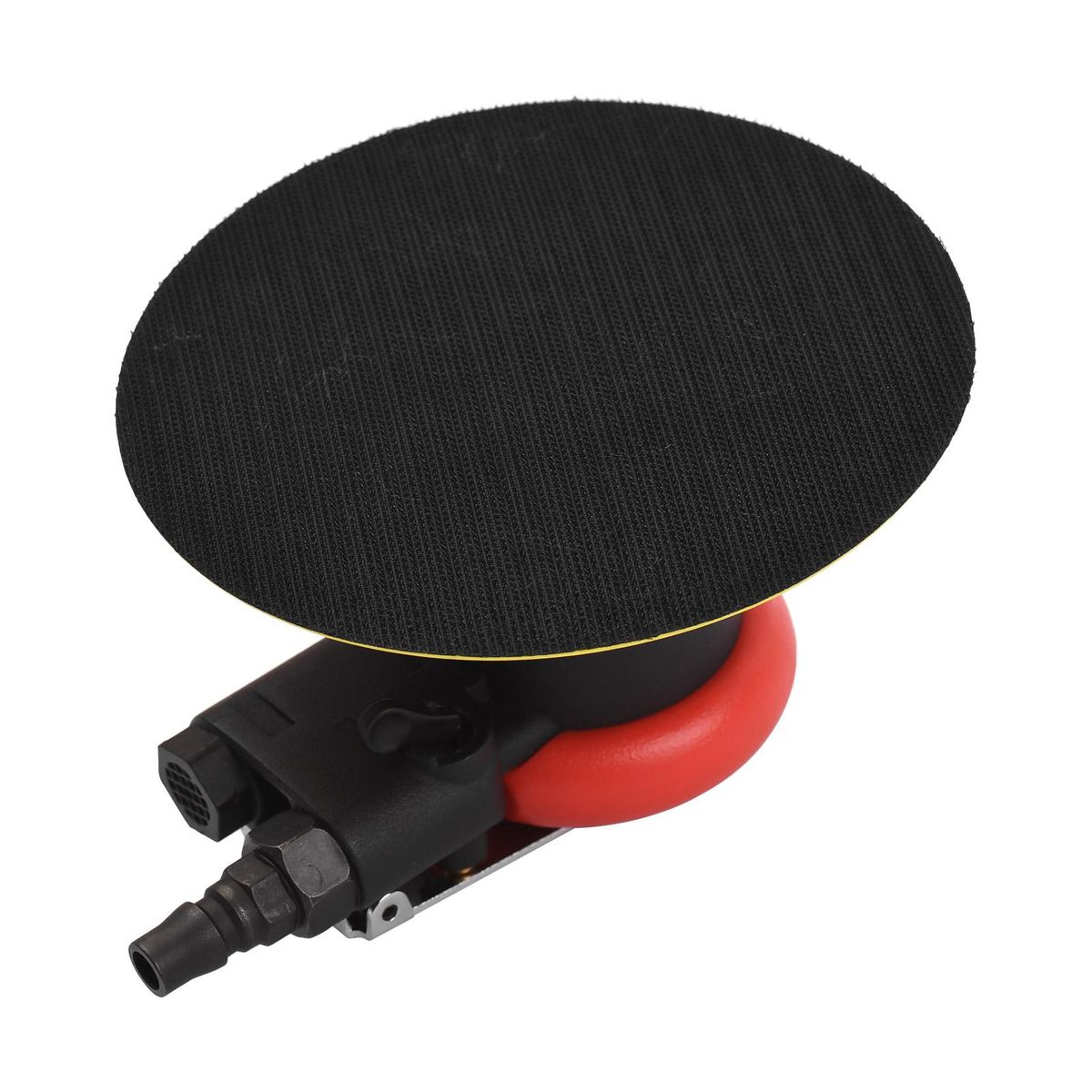 Pneumatic Sander 6 Inch Polishing Sanding Waxing for Car Wall Wood Metal 10000RPM Red
