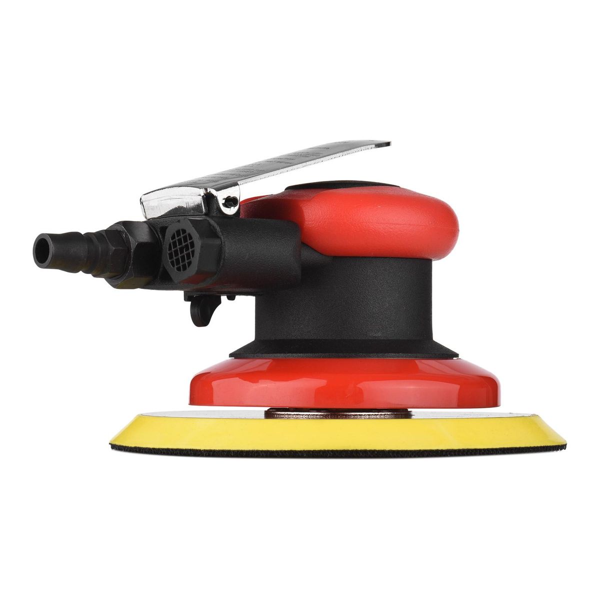Pneumatic Sander 6 Inch Polishing Sanding Waxing for Car Wall Wood Metal 10000RPM Red