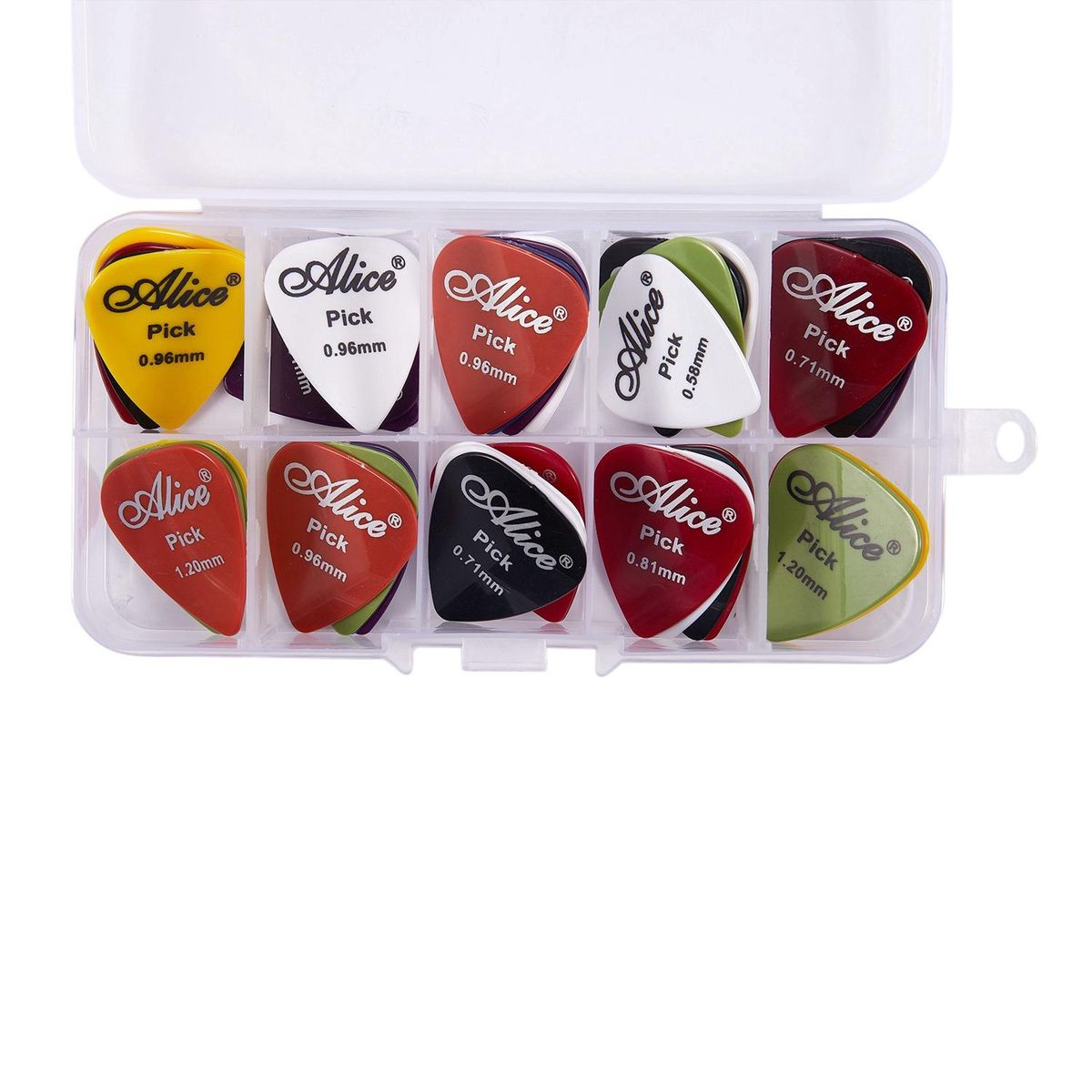Guitar Pick 1 box case 40 Pieces plectrum mediator mix 0.58