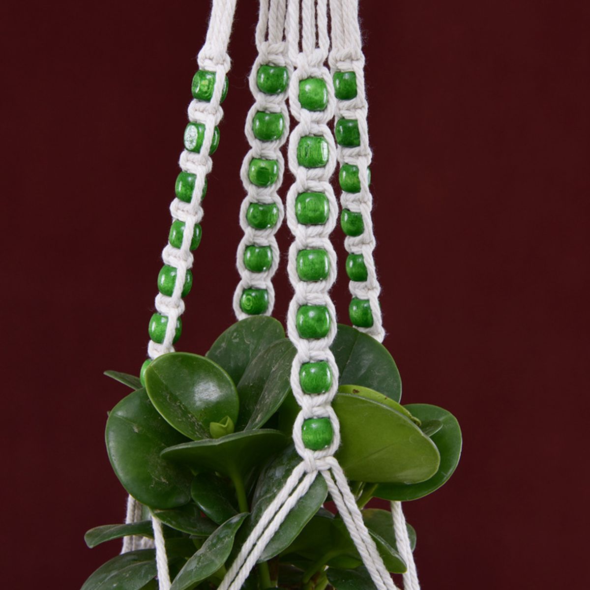 Macrame Plant Hanger Woven Decorative Flower Pot Holder