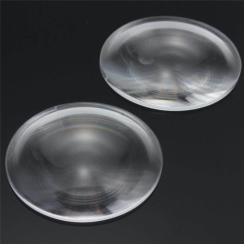 2Pcs Fresnel Lens Focal Length 50mm For Google Cardboard 3D VR Clear