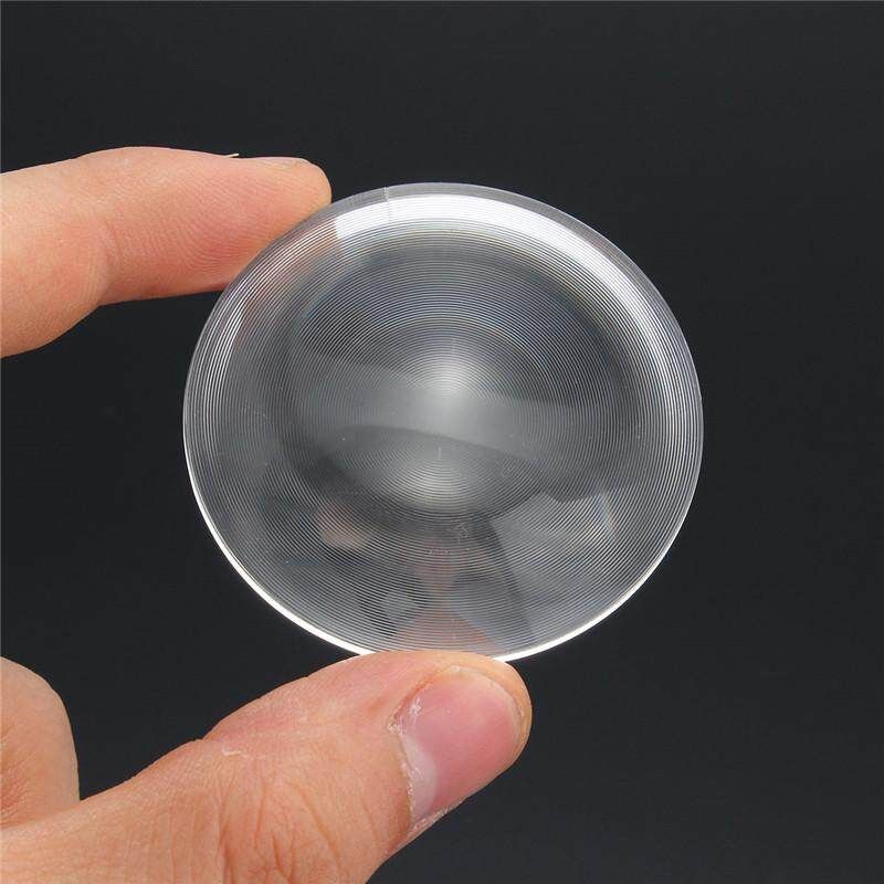 2Pcs Fresnel Lens Focal Length 50mm For Google Cardboard 3D VR Clear