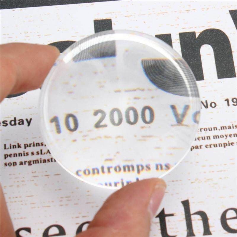 2Pcs Fresnel Lens Focal Length 50mm For Google Cardboard 3D VR Clear
