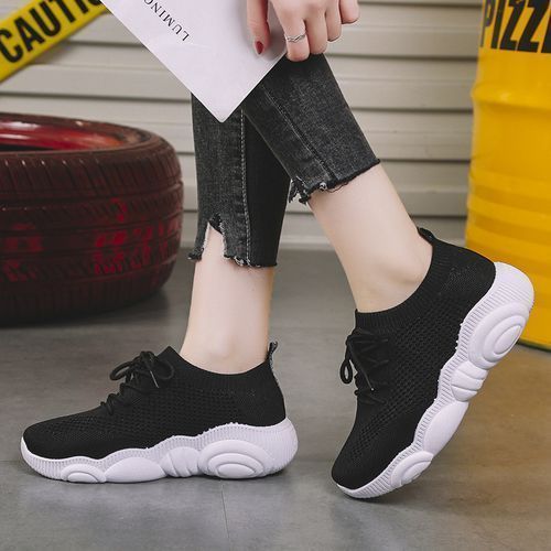 Latest Women's Socks Sneaker-BLACK