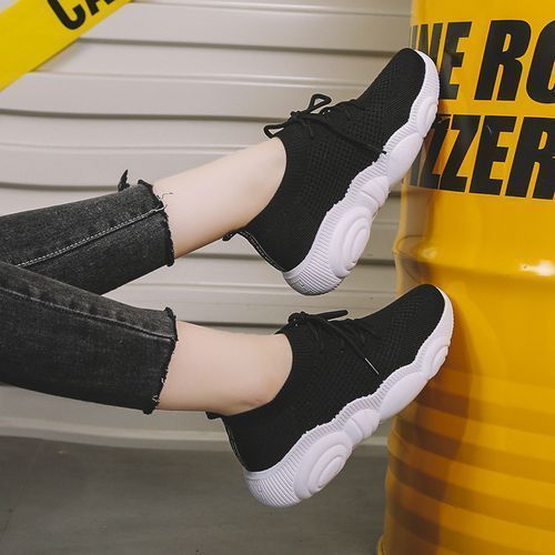 Latest Women's Socks Sneaker-BLACK