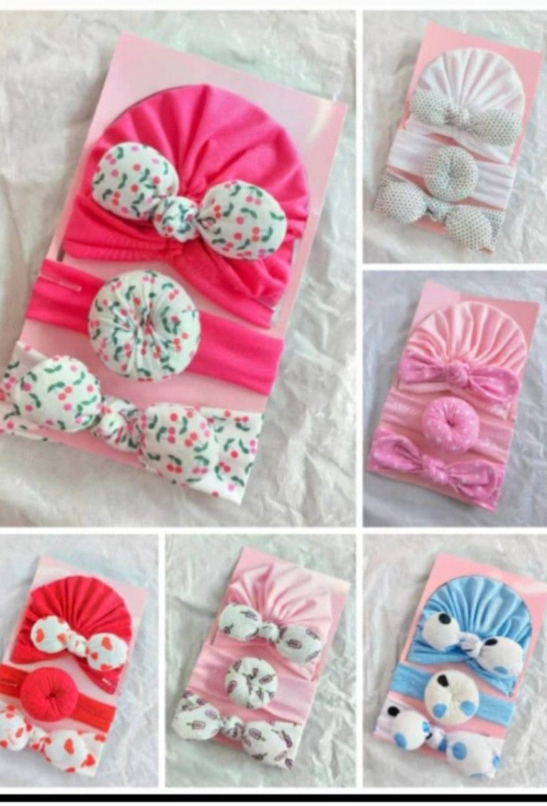 Beautiful Hair Band For The Child You Love ( ONE SET)