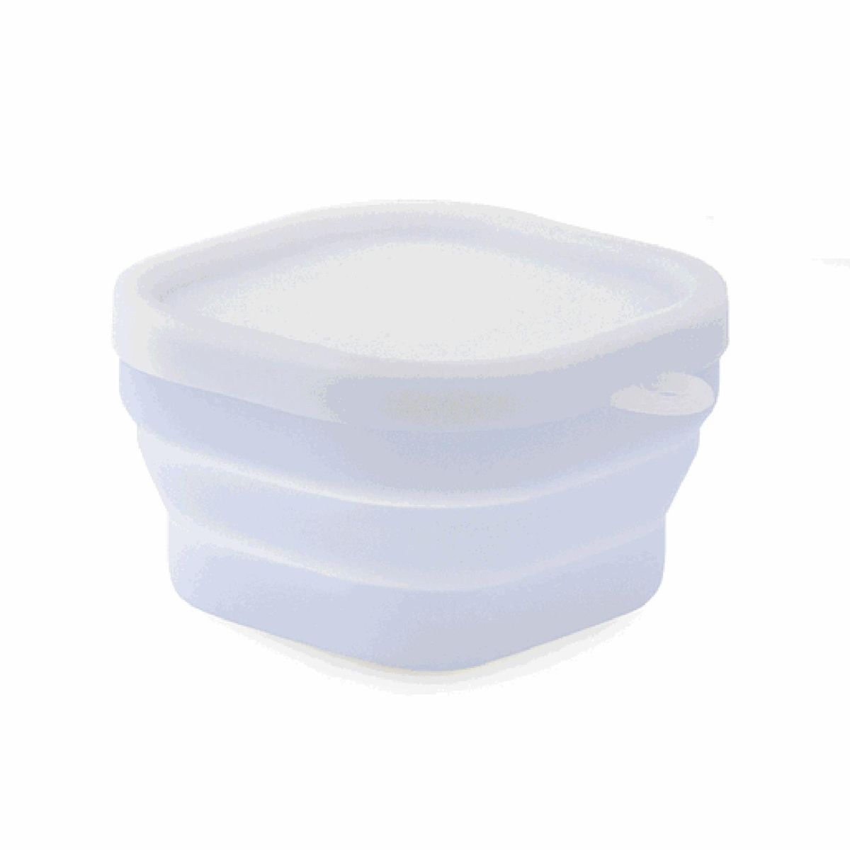 Foldable Bowl Freezer Safe Silicone Collapsible Bowl Blue