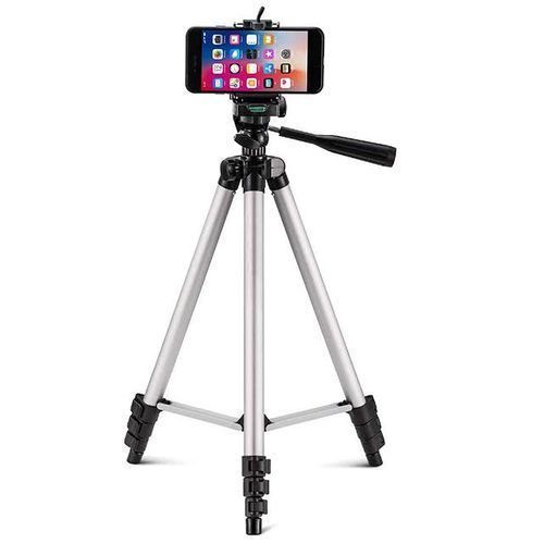 Phone Tripod Stand With Remote Control Lightweight Portable