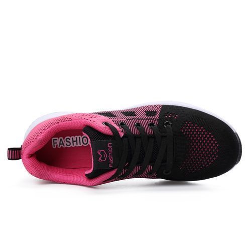 Womens Casual Shoes Female Running Sneaker-Red