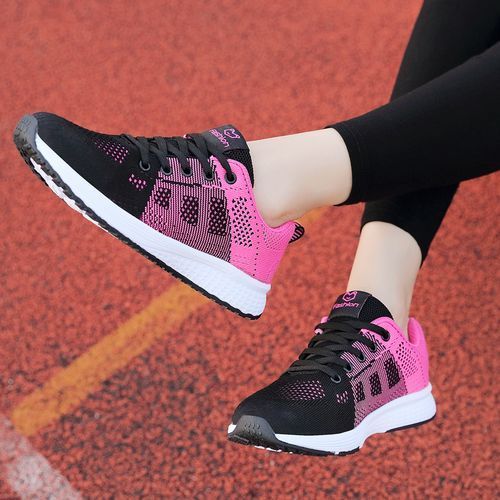 Womens Casual Shoes Female Running Sneaker-Red