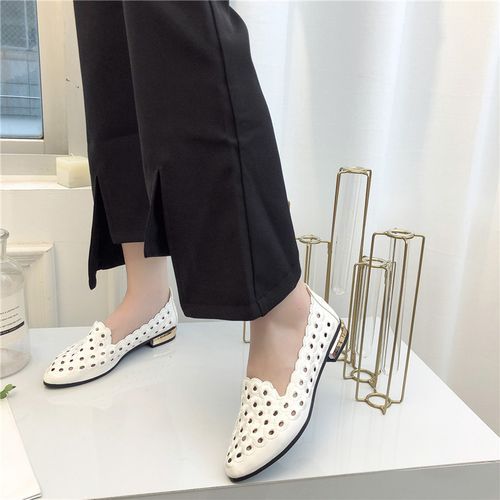One-step Hollow And Breathable Women's Shoes