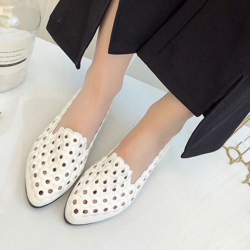 One-step Hollow And Breathable Women's Shoes