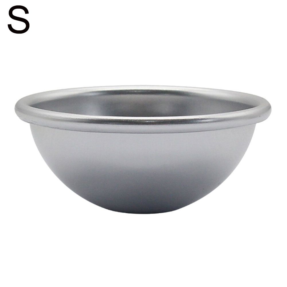 Aluminium Alloy Semicircle Bath Ball Cake Mold Pastry