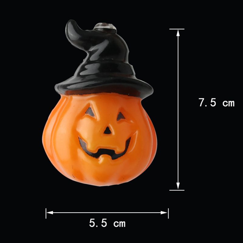 Halloween Pumpkin Lights Lanterns 10 20 40 LED 3D Pumpkin