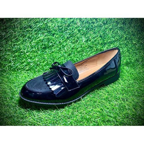 High Quality Oliveria Lan Corporate Ladies Loafers Casual Shoes-Black