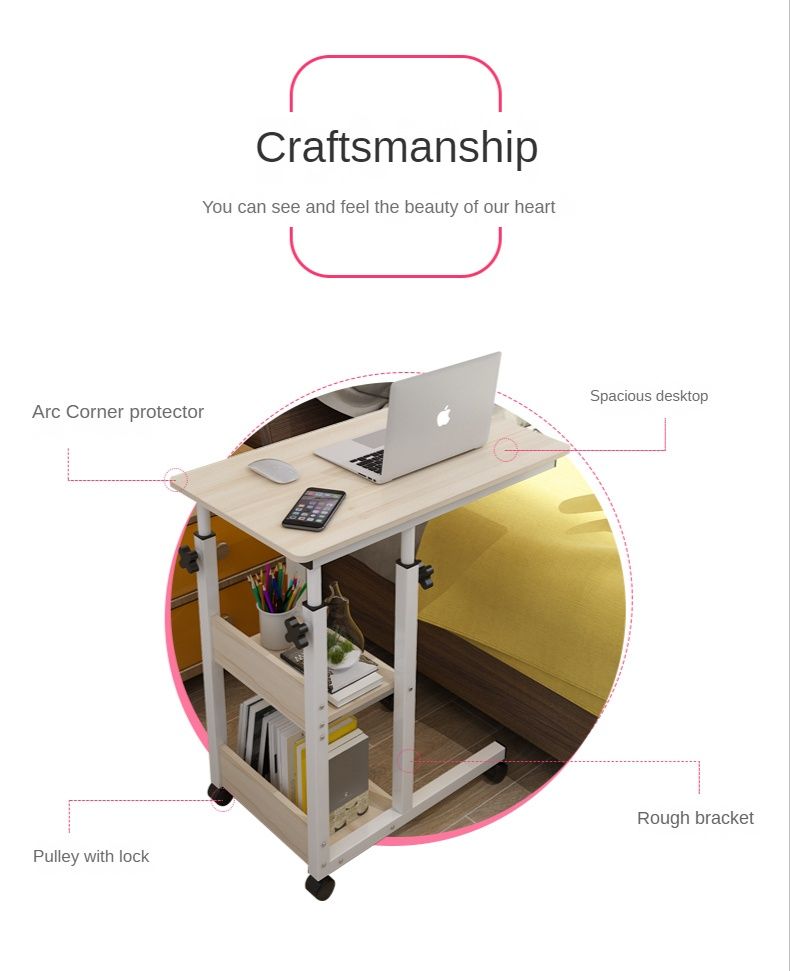 Moveable Adjustable Foldable Desk