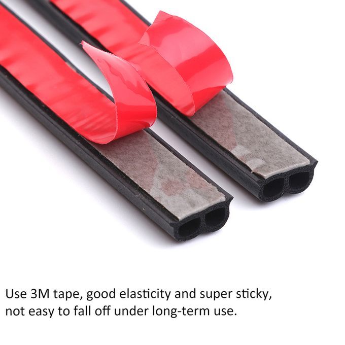 5M Car Door Seal Strips Auto Rubber Seals Sticker
