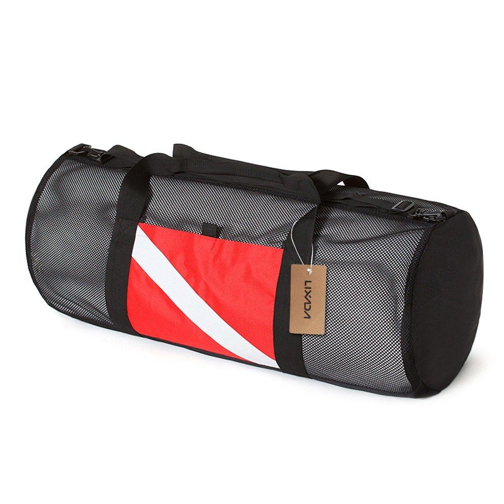 Mesh Duffel Gear Bag Snorkel Equipment Carry Bag For Mask