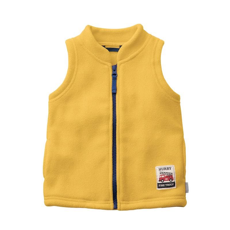 Hot-Selling New Arrival Boy Girl Baby Polar Fleece Half Turtleneck Vest Autumn And Winter