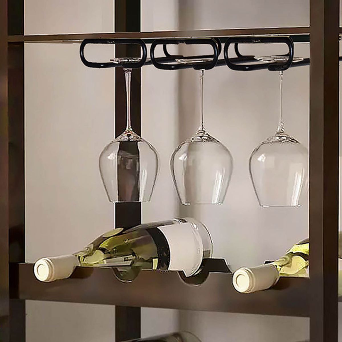 Home Simple Wine Glass Rack Inverted Tall Cup Holder Single