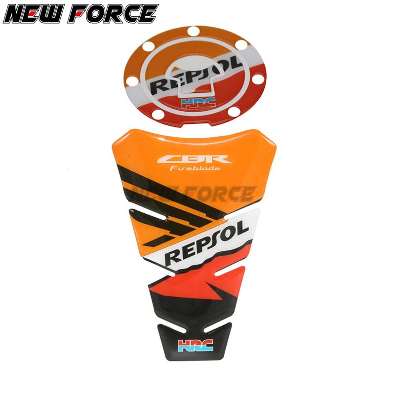 3D Sticker Motorcycle Tank Pad Protector Case Final Edition Decals Sticker For Honda REPSOL HRC CBR FIREBLADE CBR600RR/1000RR