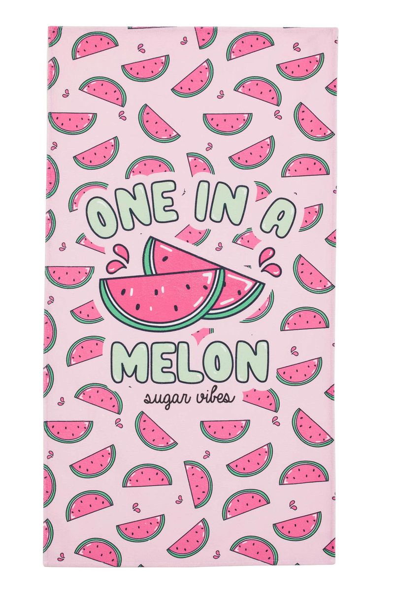 Girl Casual Towel - Pink