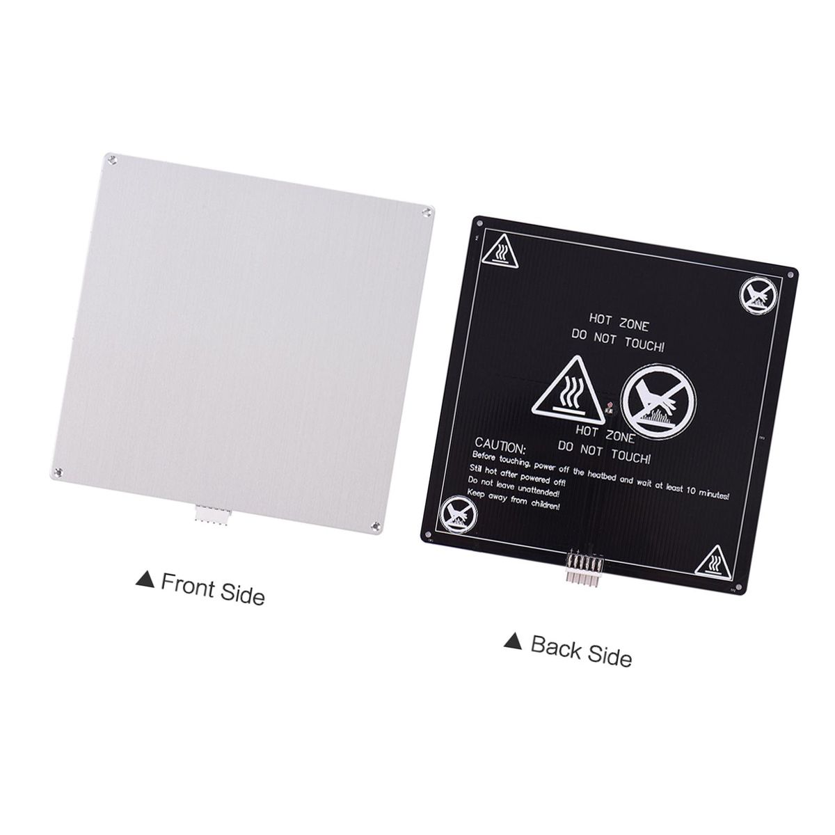 Anet 3D Printer Hot Bed Base Plate Heating Platform Heatbed Aluminum Plate Size 220 * 220 * 3mm with Cable Hot-bed Wire for Anet A8 A6 A2 TRONXY P802M 3D Printer Upgrade Suppliers 12V(1pcs)