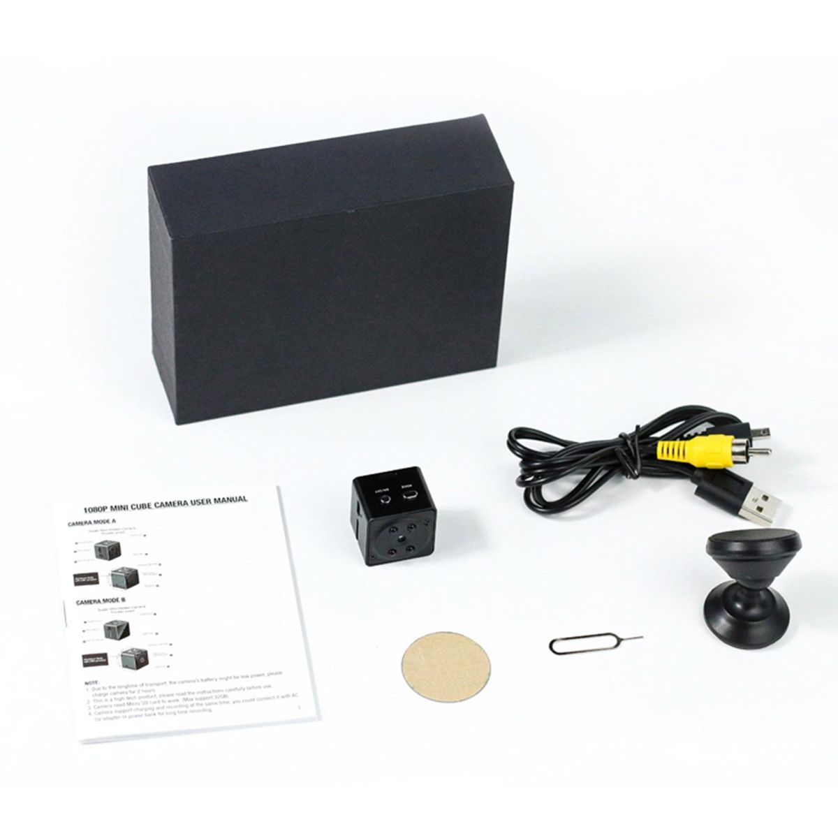 Mini Camera Home Safety HD 1080P Camera HD Home Sport Cam Video Camcorder DVR with Night Vision for Indoor and Outdoor