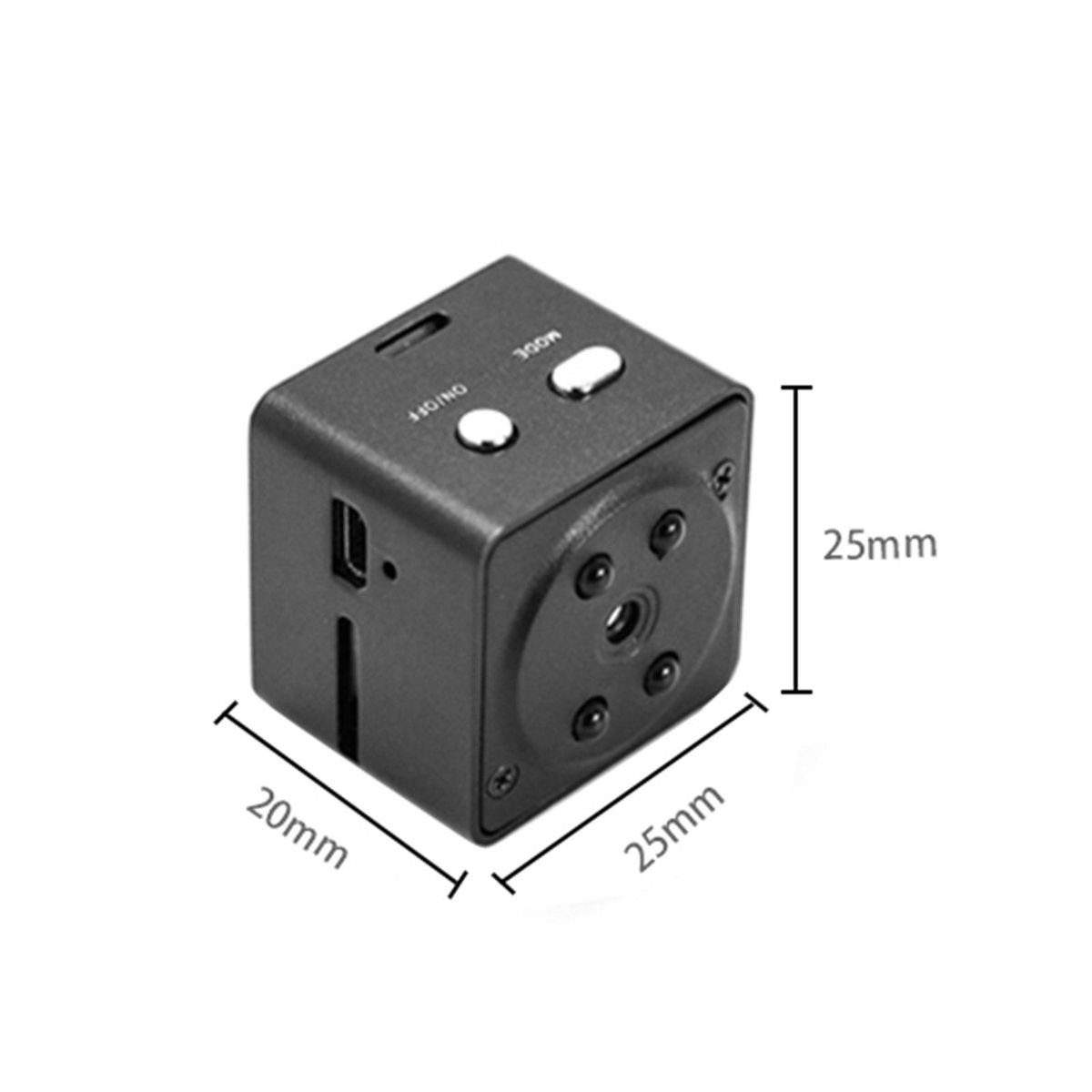 Mini Camera Home Safety HD 1080P Camera HD Home Sport Cam Video Camcorder DVR with Night Vision for Indoor and Outdoor