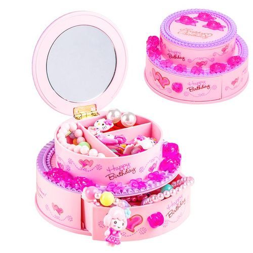 Musical Birthday Cake Jewelry Storage Box