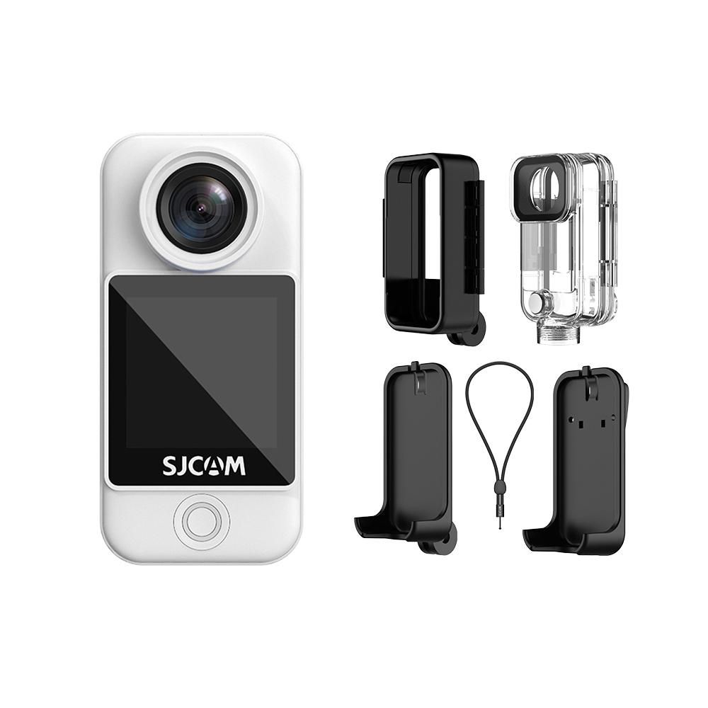 SJCAM C300 Pocket 4K 30FPS Action Camera 5G/2.4G WiFi Sports Camera 1.33 Inch Touch Control Screens 154° Wide Angle Lens 6-Axis Gyro Stabilization 30M Waterproof Night Vision with Detachable Battery