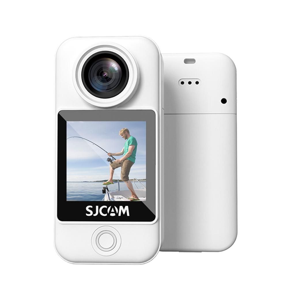 SJCAM C300 Pocket 4K 30FPS Action Camera 5G/2.4G WiFi Sports Camera 1.33 Inch Touch Control Screens 154° Wide Angle Lens 6-Axis Gyro Stabilization 30M Waterproof Night Vision with Detachable Battery