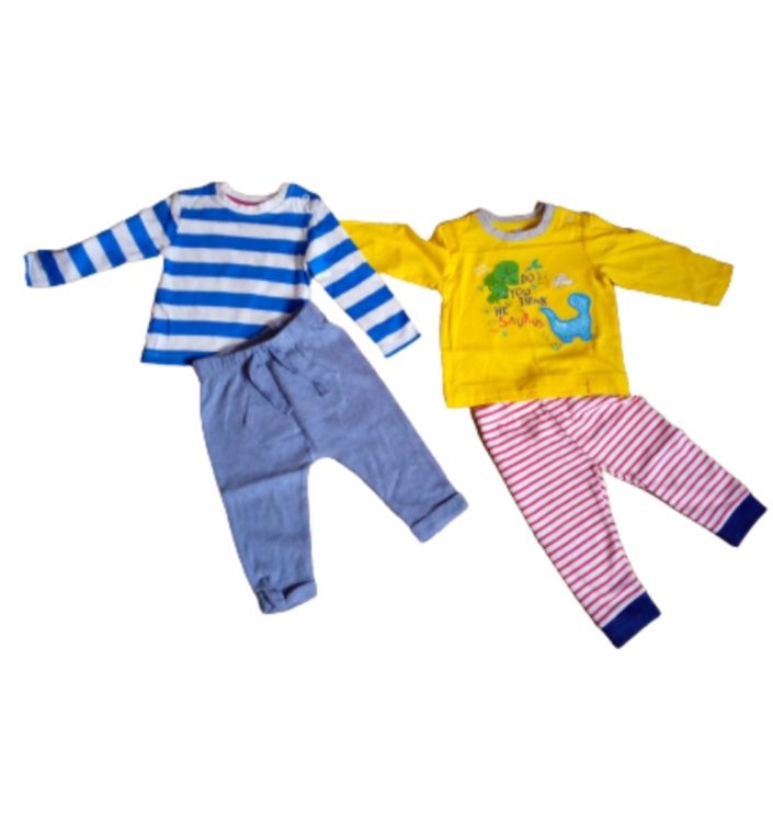 Beautiful 4 Piece Unisex Baby Pyjamas