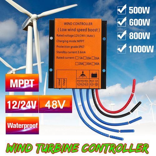 Factory Wind Turbine Mppt Charge Controller 12v 24v Auto 48v Low Wind Speed Voltage Regulator For Wind Generator Three Phase
