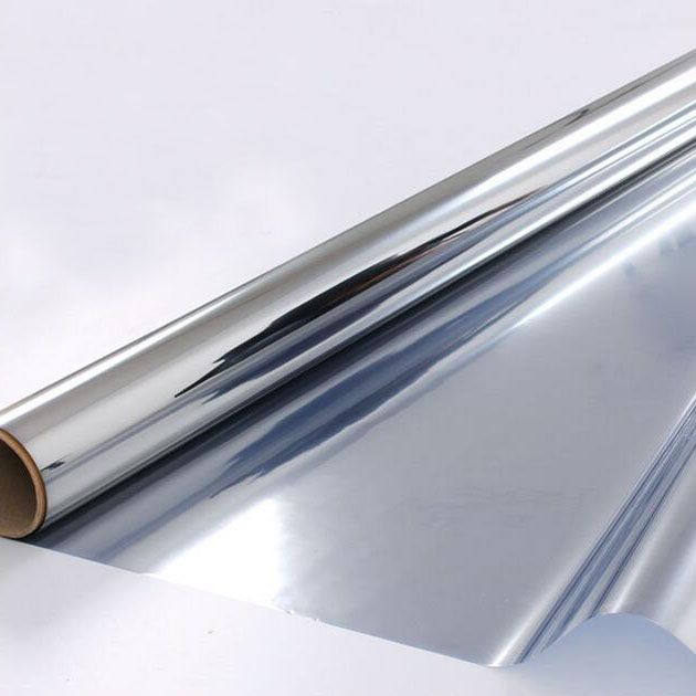 Silver Insulation Window Film Solar Reflective One Way Mirror Drop-Shipping GlStickers For Home Office Decor Length 200cm-25cmx2m