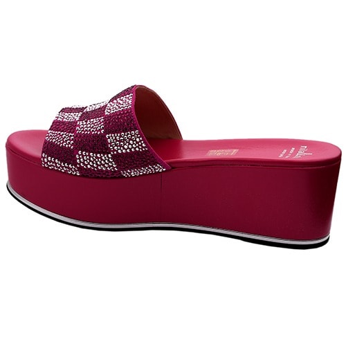Nila & Nila Wedge Slippers - Pink