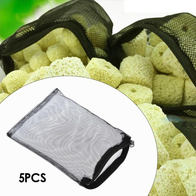 2x Aquarium Filter Bags,Aquarium  Bag Reusable Pouches For Activated