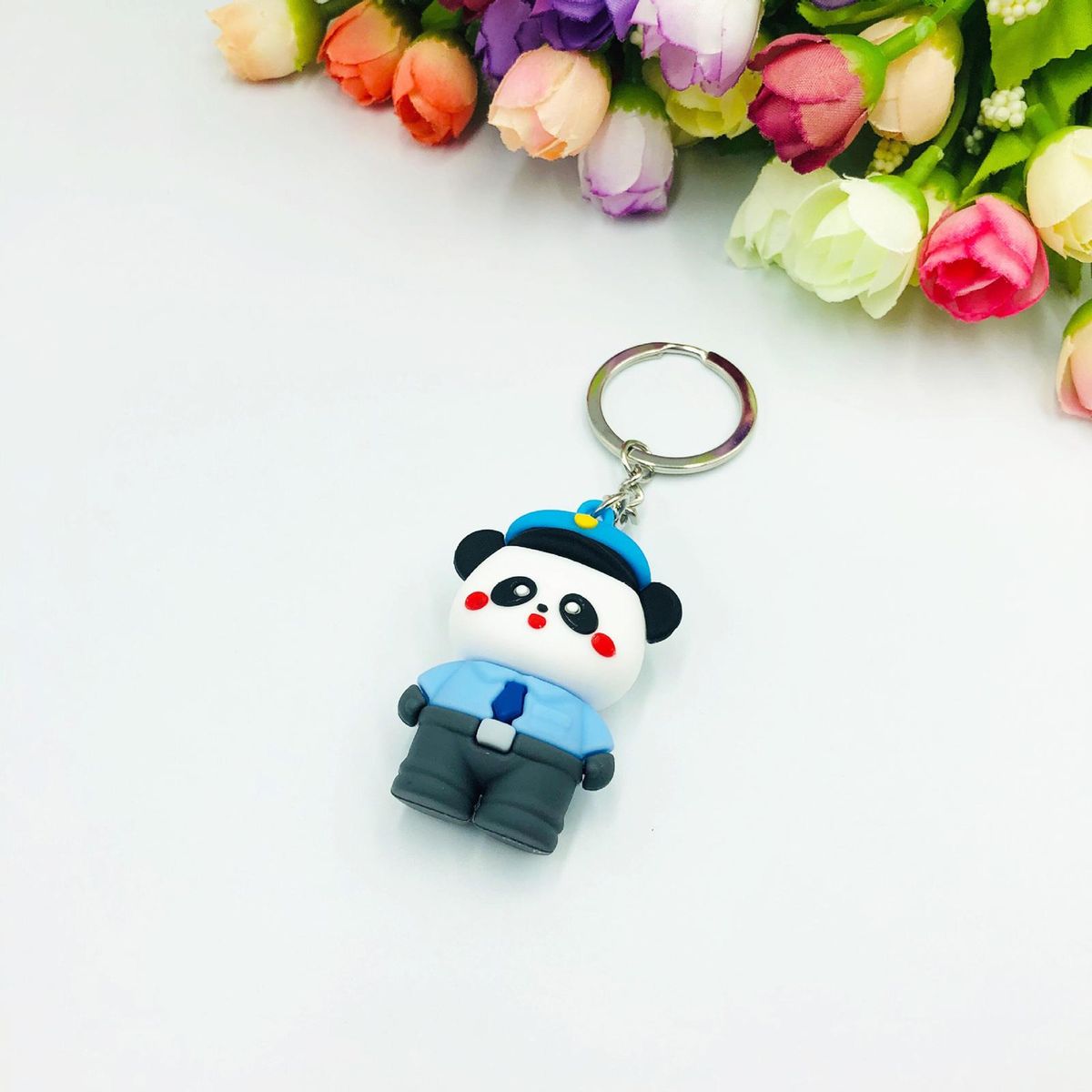 Panda Key Holder Cartoon Animal Key Holder B