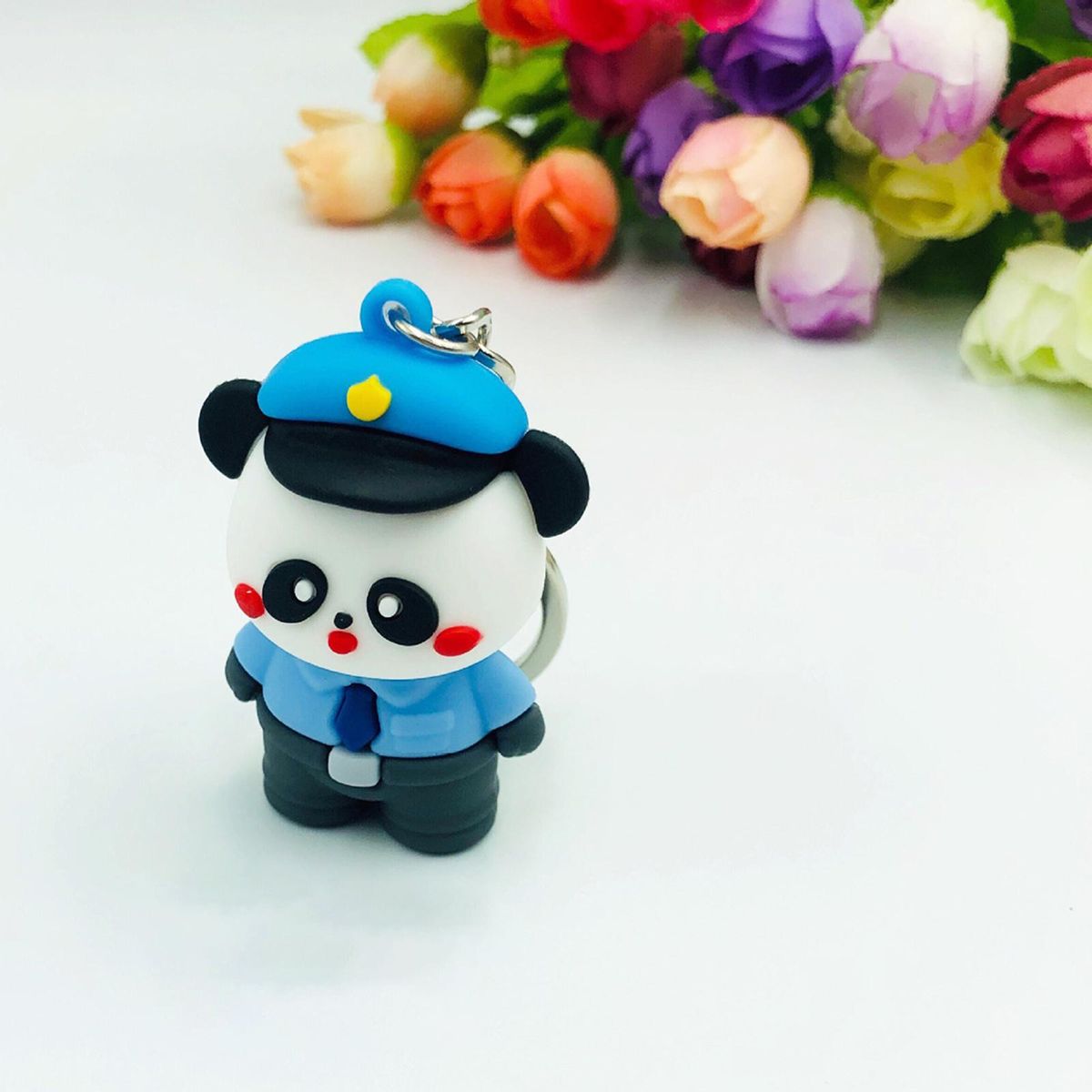 Panda Key Holder Cartoon Animal Key Holder B