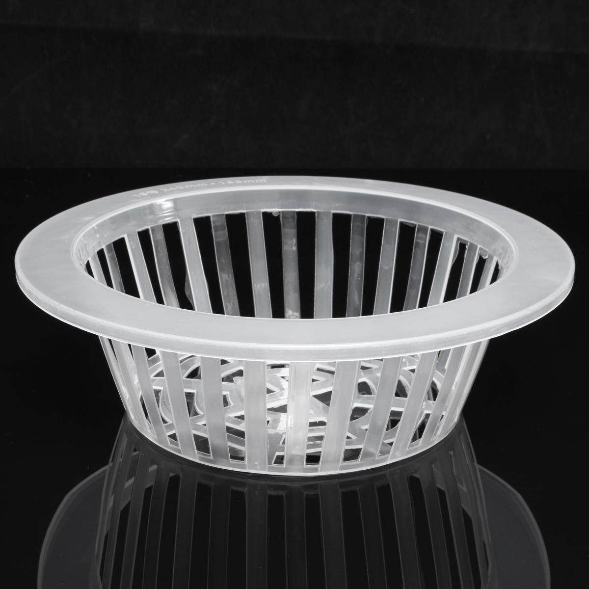 Plastic Mesh Pot Net Cloning Basket Hydroponic Aquarium Insert Plants Growth # 16