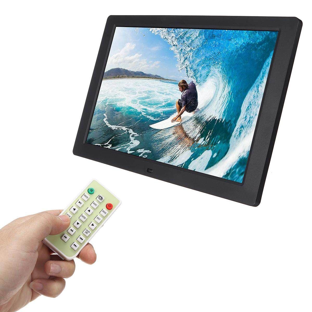 12''/14''/15.4'' HD Digital Photo Frame Album Music Movie Picture Player Remote 12 Inches