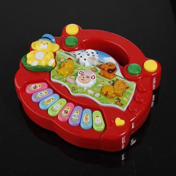 Baby Kids Music Musical Developmental Animal Farm Piano Sound Keyboard Toy Gift