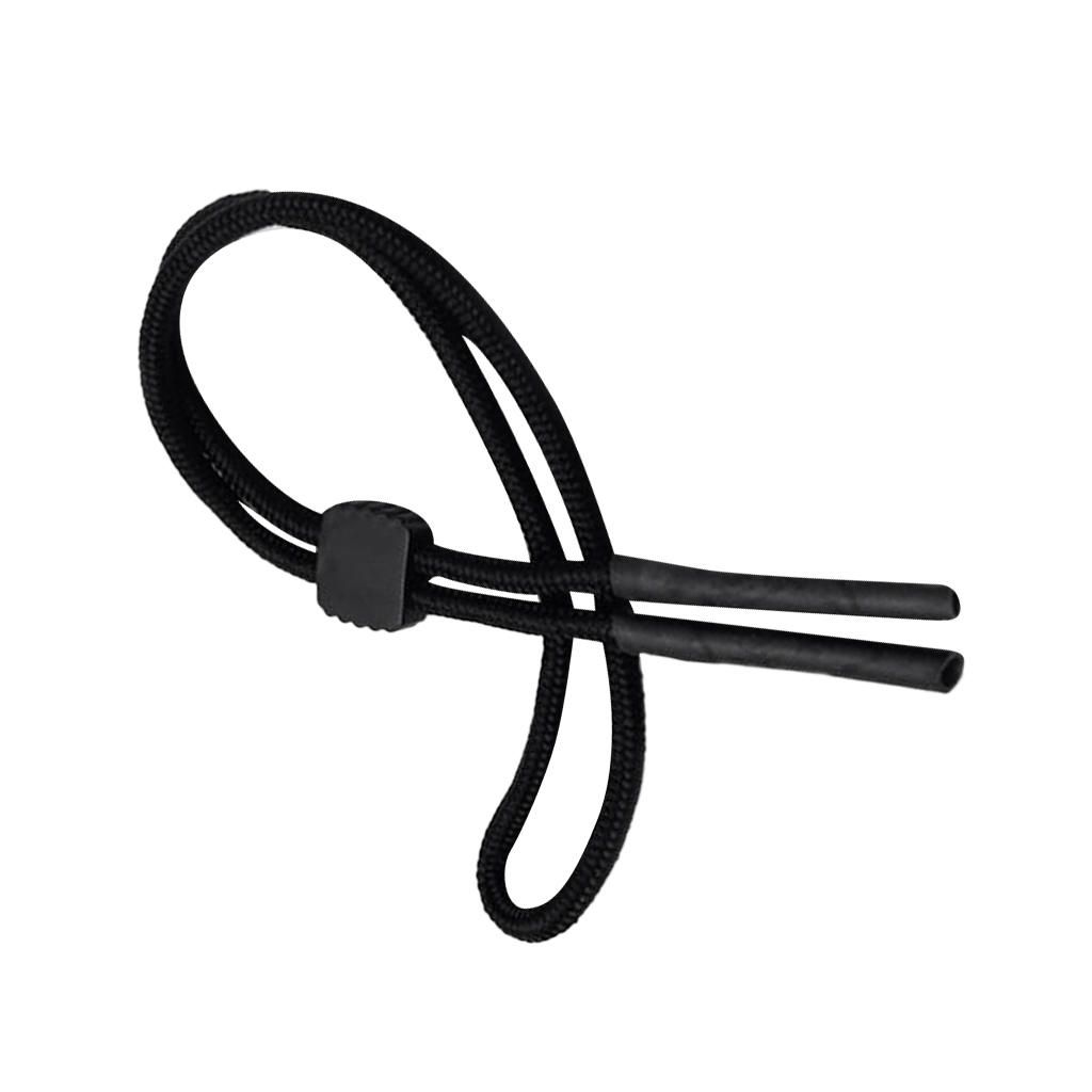 1pc Black Sunglasses Eyeglass Neck Cord Strap Glasses String Lanyard