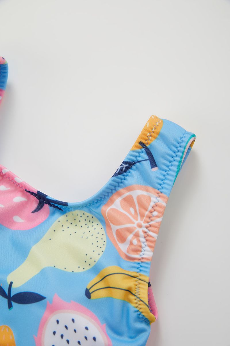 BabyGirl Casual Regular Fit Swimsuit - Blue